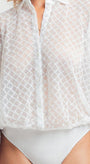 Paco Blouse Body 48591 485 BLANC