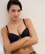 Voodoo Kiss Push Up Bra 3DN08 Blue Moon