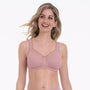 Clara Comfort Non-Wired Bra 5459 Rosewood