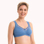 Clara Comfort Non-Wired Bra 5459 Blue Heaven