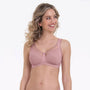 Clara Non-Wired Bra 5859 Rosewood