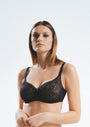 Electric Waves Underwire Bra 49413 494 NOIR