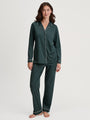 Night Lovers Pajamas 43629 Deep Emerald 