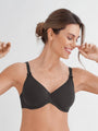 Vision Deluxe Spacer Underwire Bra 0206289 721 Obsidian Gray