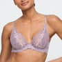 Soutien-gorge plongeant à armatures Manyla 0102732 Orchidée pastel 
