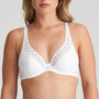 Soutien-gorge triangle Jereme, bonnets semi-rembourrés, référence 0122395, blanc 