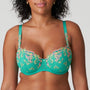 Soutien-gorge balconnet préformé Lenca 0263462 Bleu sarcelle ensoleillé 