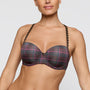 Tom Padded Balconette Bra 0120829 Wenge