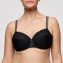 Twist Side Full Cup Underwire Bra 0142570 Charbon