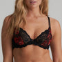 Selyna Plunge Bh 0102832 Spicy Red