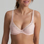 Soutien-gorge triangle Jereme, bonnets semi-rembourrés, réf. 0122395, rose brillant