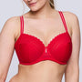 East End Underwire Bra 0141930 True Red