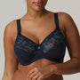 Soutien-gorge à armatures Deauville 0161817 Velours Bleu 