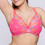 Cala Luna Padded Plunge Bh 0163542 Blogger Pink