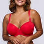 East End Molded Balconette Bra 0241932 True Red