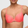 Cassie Molded Bikini Heart Top 1008316 Neon Fiesta 