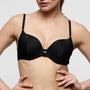 Cassie Molded Bikini Heart Top 1008316 Black 