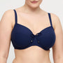 Aswan Bikini Top met Beugel 4012410 Water Blue