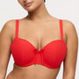 Aswan Molded Balconette Bikini 4012416 Fiesta Red 