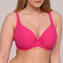 Aswan Plunge Molded Bikini Top 4012419 Dragon Fruit 