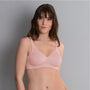Twin Non-wired Bra 5493 Rosewood